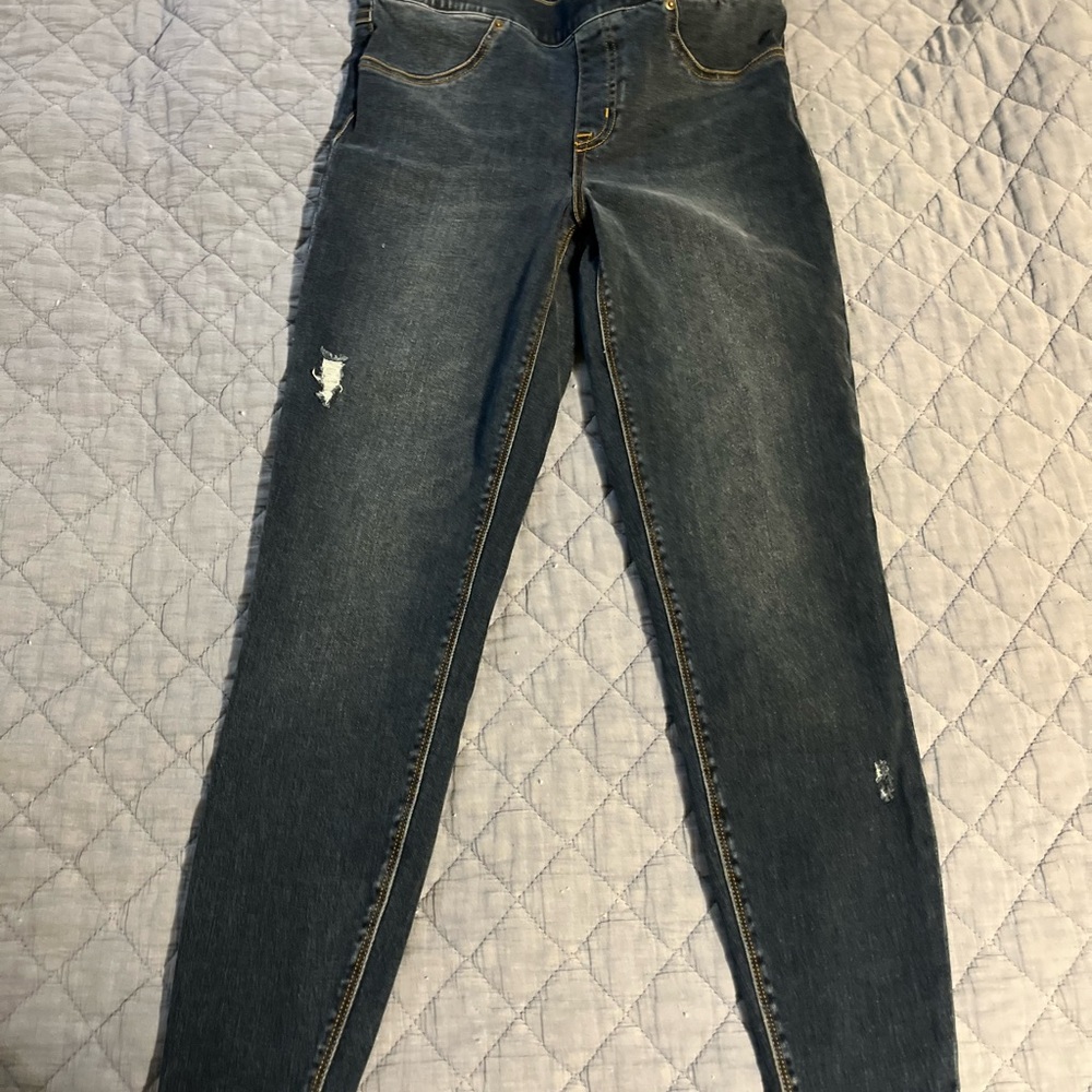 SPANX Dark Blue Skinny Jeans‎
